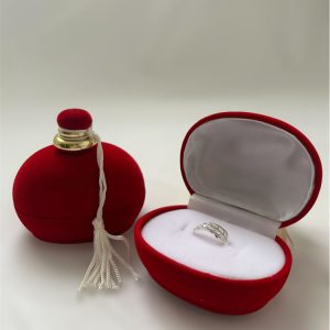 Caja anillo perfume
