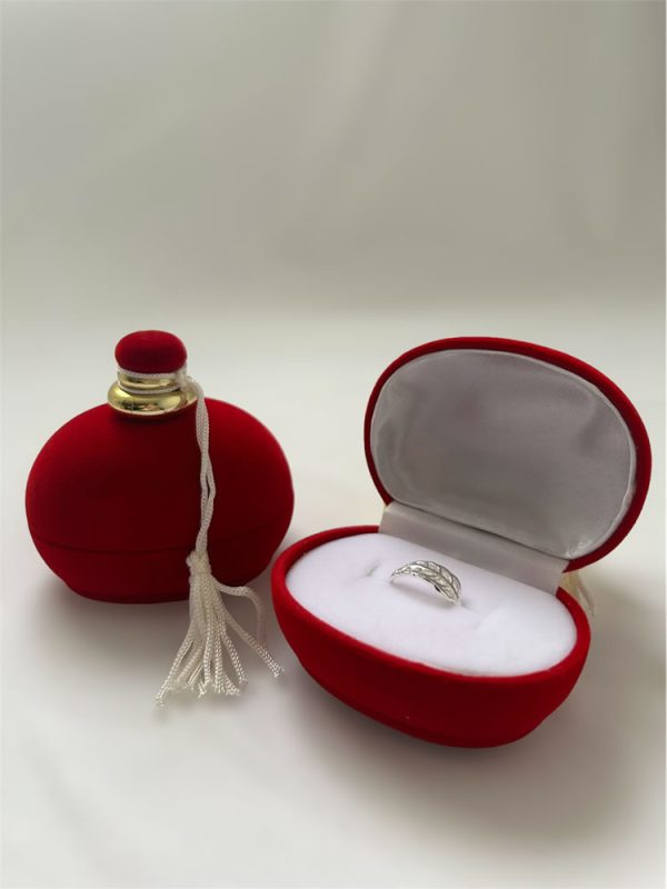 Caja anillo perfume