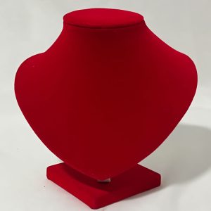 Cuello corazón rojo
