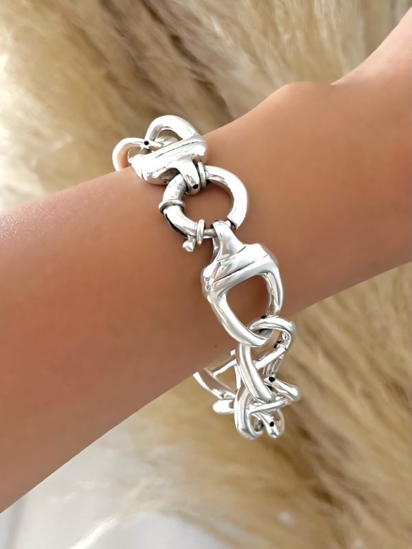Pulsera Eslabones Inflados