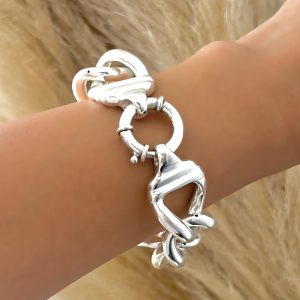 Pulsera Eslabones Inflados