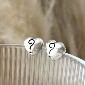 Aros Corazón Enigma Bali