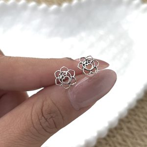 Aros Flor Calada