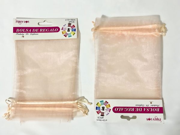 Bolsa de organza
