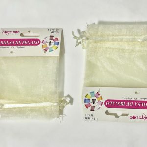 Bolsa de organza