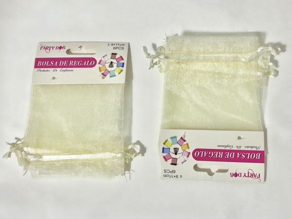Bolsa de organza