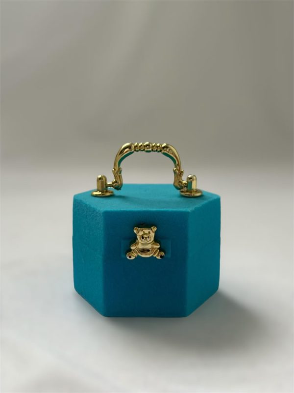 Caja anillo bolsa oso - Imagen 2