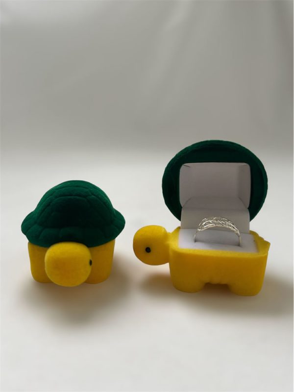 Caja anillo tortuga