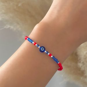 Pulsera Roja Ojo Turco