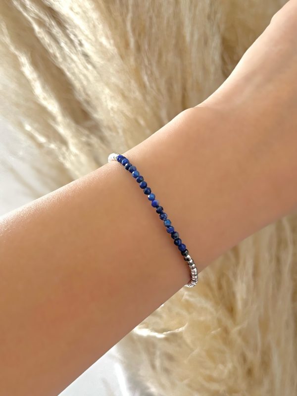 Pulsera Cuentas Azules - Imagen 2