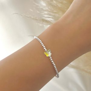 Pulsera Cristal Mariposa
