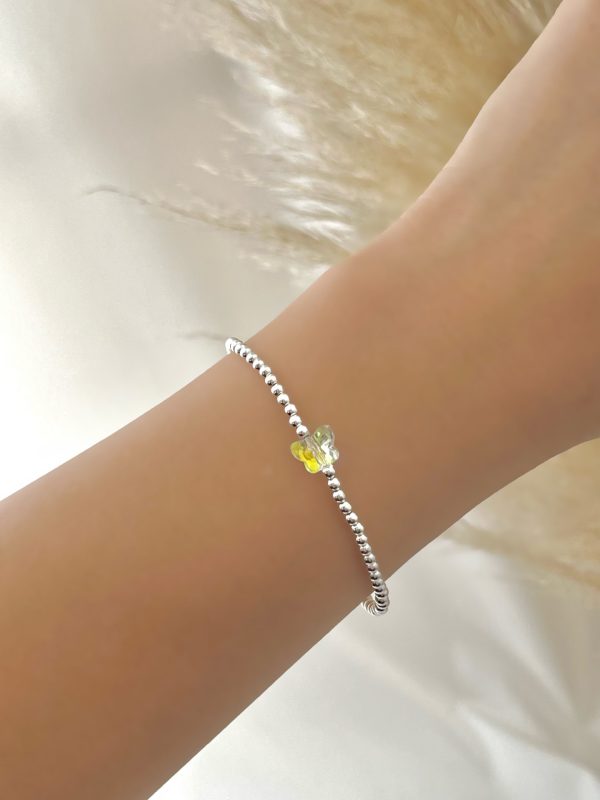 Pulsera Cristal Mariposa