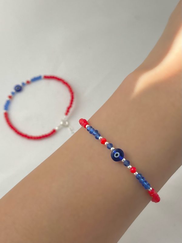 Pulsera Roja Ojo Turco - Imagen 2