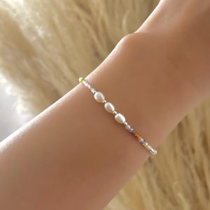 Pulsera Perlas Mostacilla