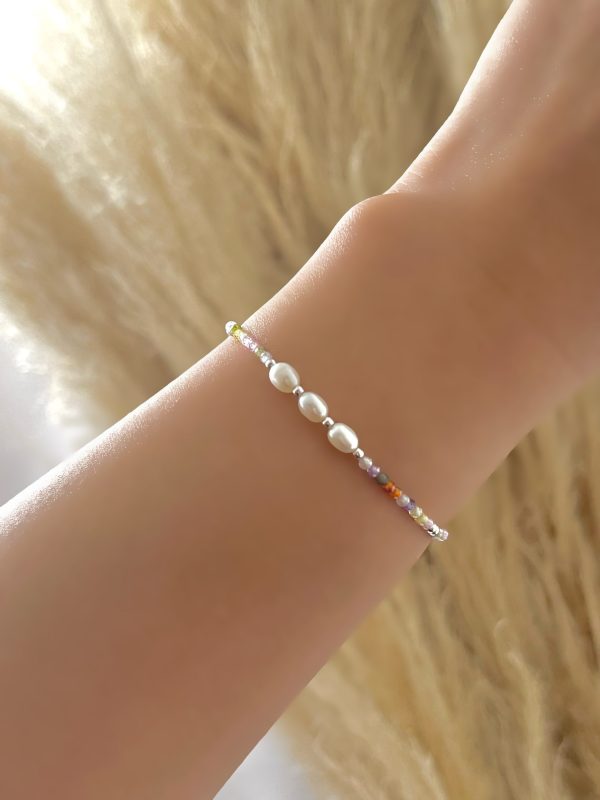 Pulsera Perlas Mostacilla