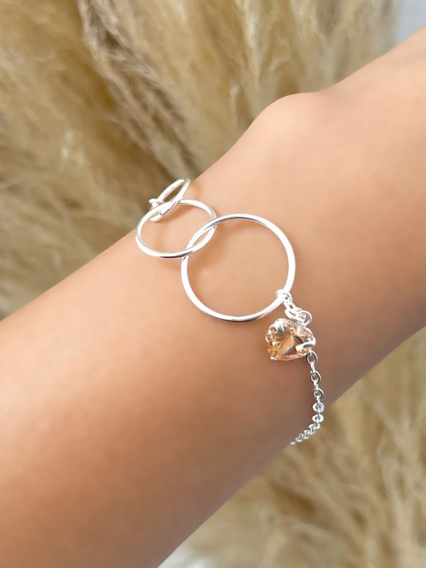Pulsera Anillos Entrelazados - Imagen 6