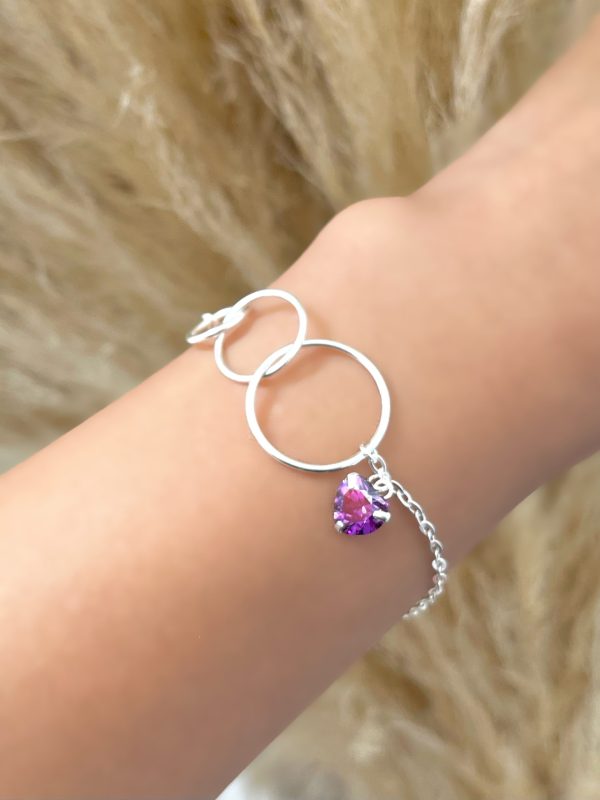 Pulsera Anillos Entrelazados - Imagen 8