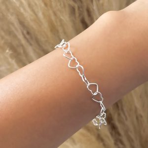Pulsera Eslabón Corazón