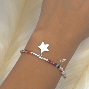 Pulsera Estrella Mostacillas
