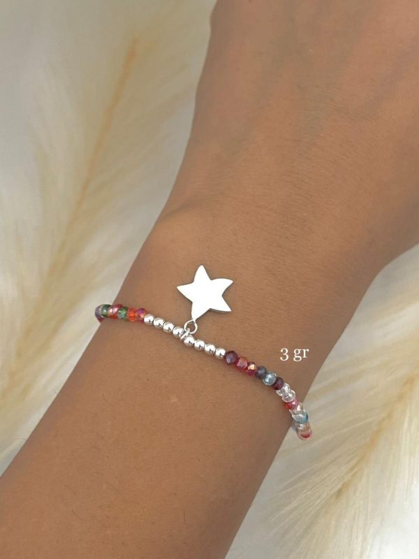 Pulsera Estrella Mostacillas